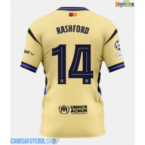 Camisa de time de futebol Barcelona Marcus Rashford #14 Replicas 2º Equipamento 2025-26 Manga Curta